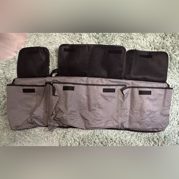 Hanemia Car Trunk Organizer, Backseat Hanging Storage with 4 Large Pockets - Picture 2 of 8